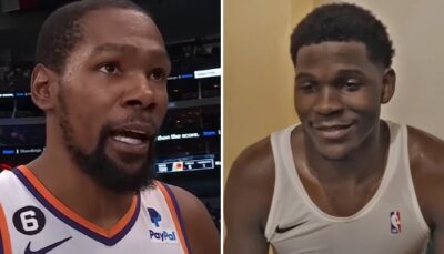 NBA – Le trash-talking viral d’Anthony Edwards à Kevin Durant et Devin Booker : « Espèce de…