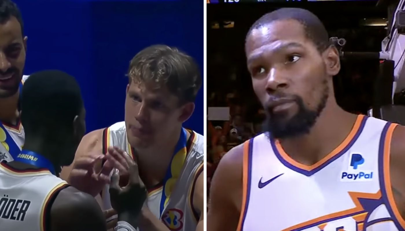 NBA Moritz Wagner et Kevin Durant