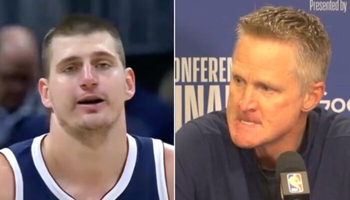 NBA Nikola Jokic et Steve Kerr