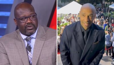 NBA – Thierry Henry honnête devant Shaq : « Quand je t’ai vu, je me suis…