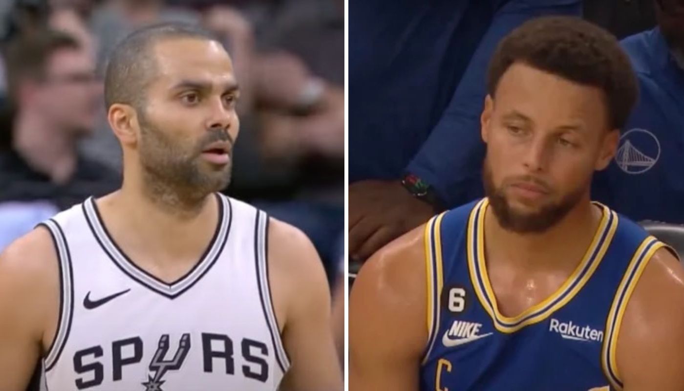 NBA Tony Parker et Stephen Curry