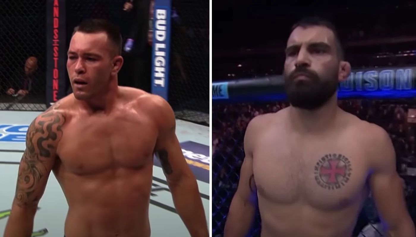 UFC Colby Covington et Benoît Saint-Denis