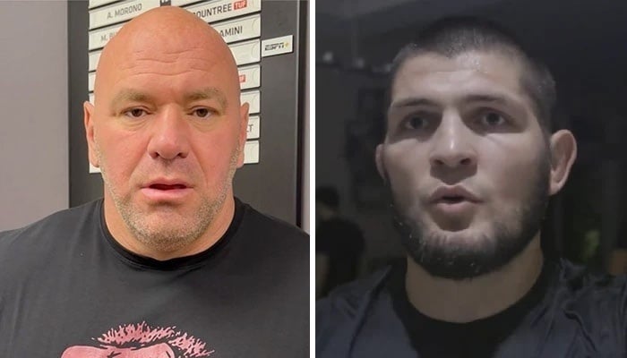 UFC Dana White et Khabib Nurmagomedov