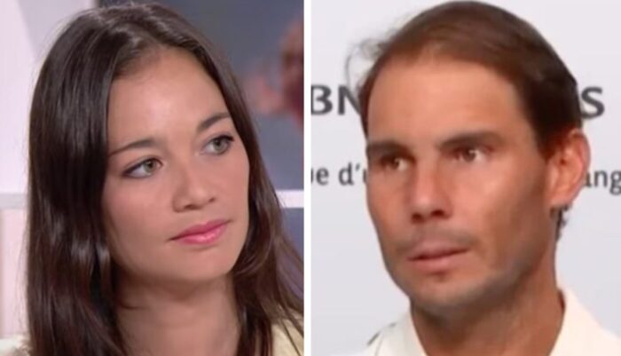 Alizé Lim et Rafael Nadal