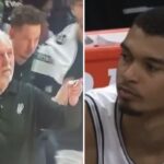 NBA – En plein match, l’illumination virale de Gregg Popovich sur Wembanyama ! (vidéo)