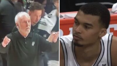 NBA – En plein match, l’illumination virale de Gregg Popovich sur Wembanyama ! (vidéo)