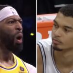 NBA – Wembanyama trop puissant, la réaction choquée et virale d’un Laker ! (vidéo)