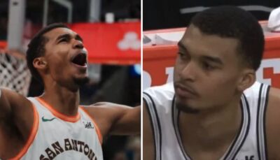 NBA – Le cauchemar enfin terminé aux Spurs, la réaction virale de Wembanyama ! (vidéo)