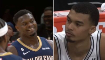 NBA – Après leur duel, Zion Williamson et les Pels choqués par Wembanyama : « Il va devenir…