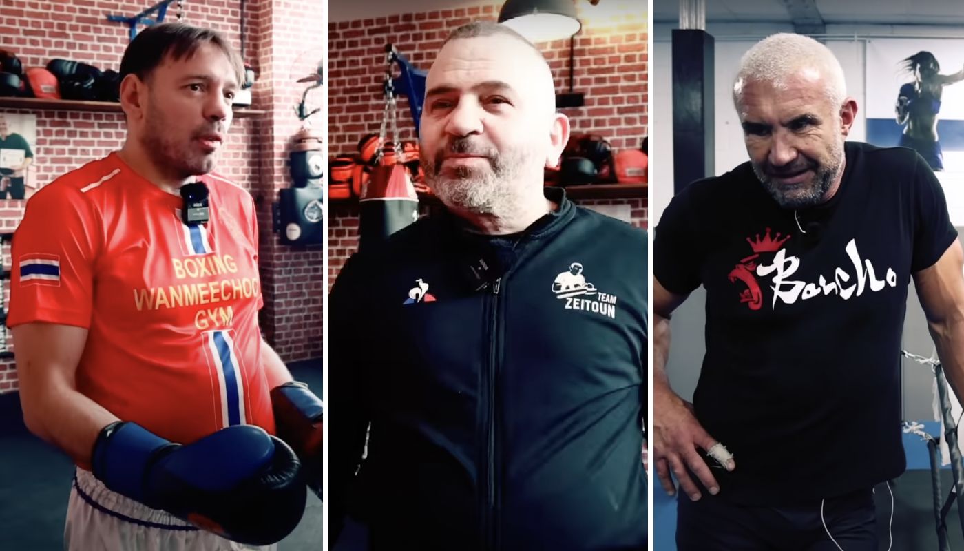 Trois légendes de sports de combat en France, Jeanc-Charles Skarbowsky, André Zeitoun et Jérôme Le Banner