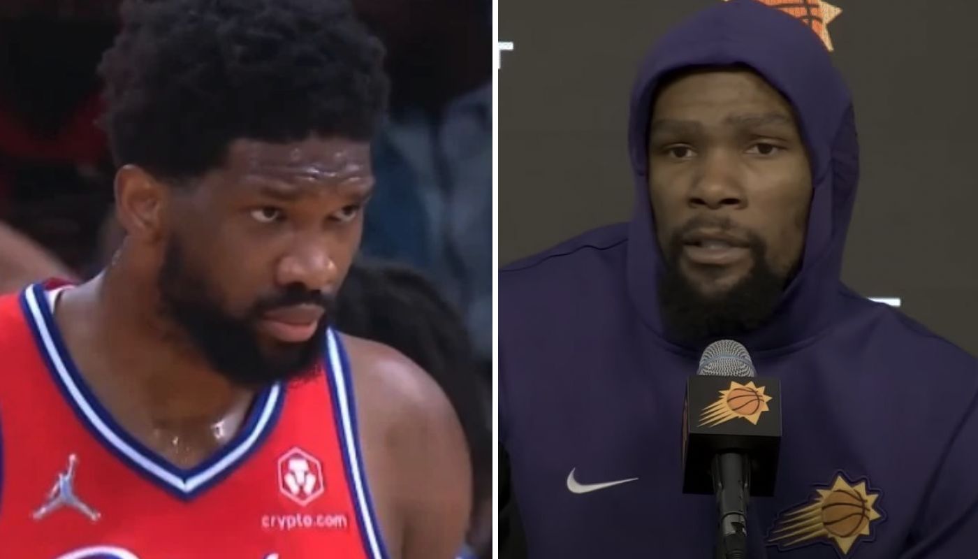 NBA Joel Embiid et Kevin Durant