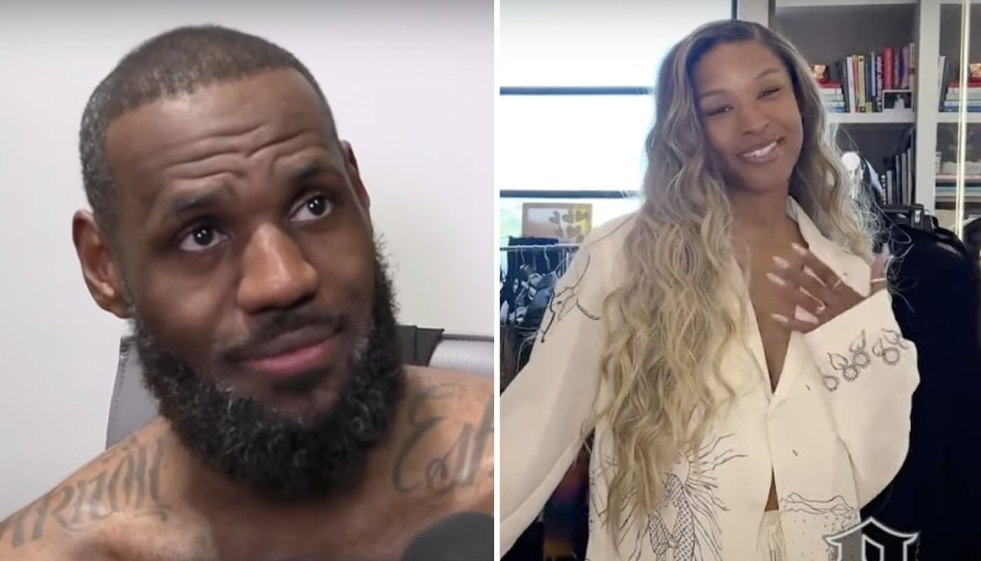 LeBron James and his long-time wife Savannah