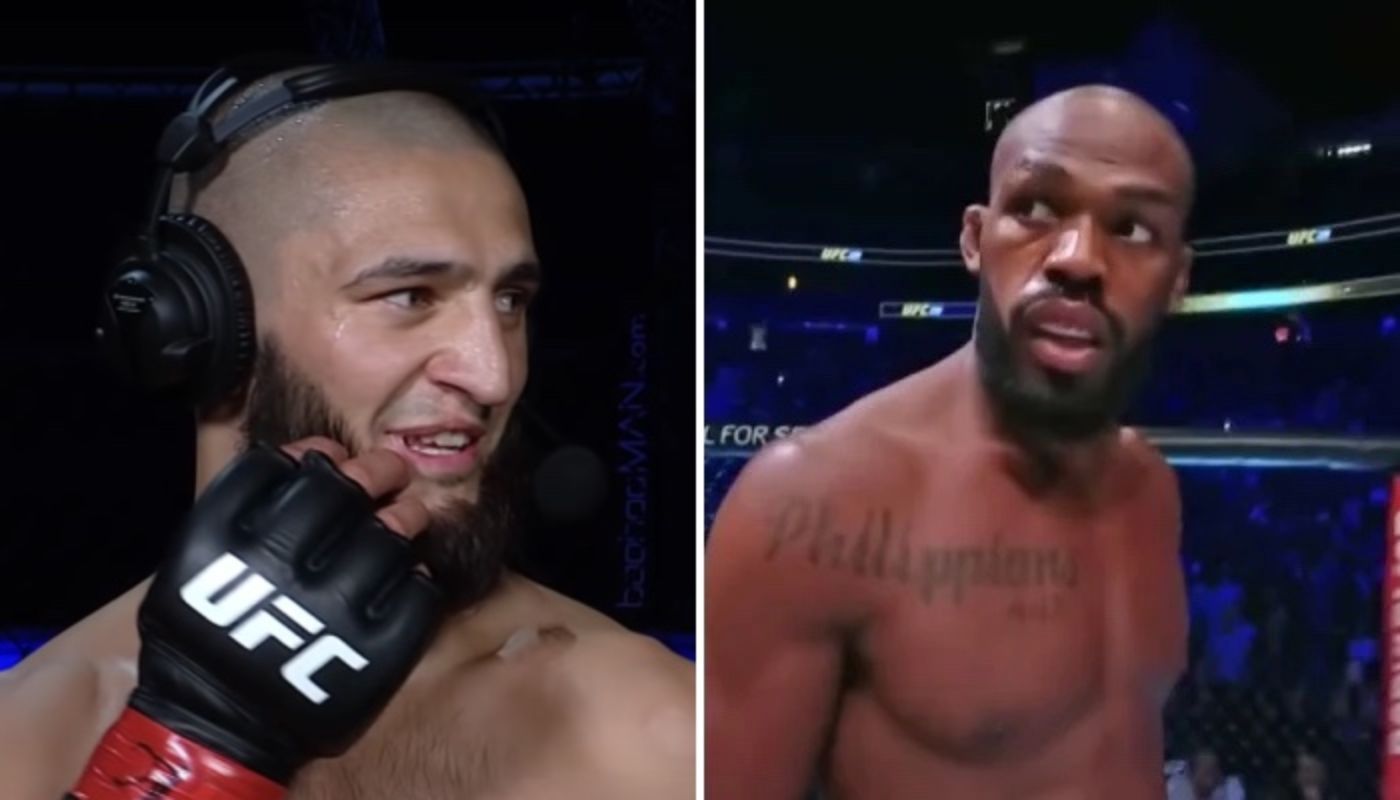 UFC Khamzat Chimaev et Jon Jones