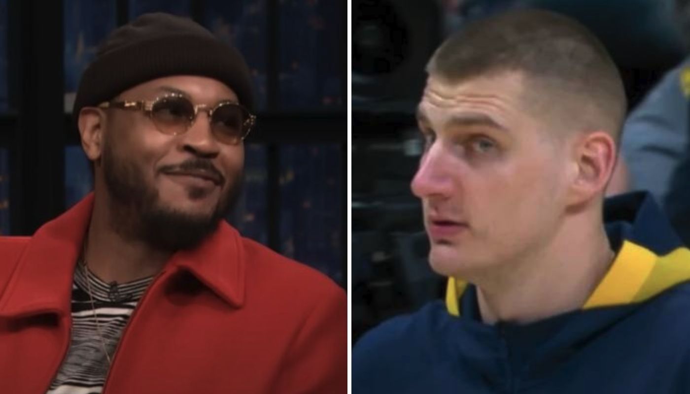 Carmelo Anthony et Nikola Jokic