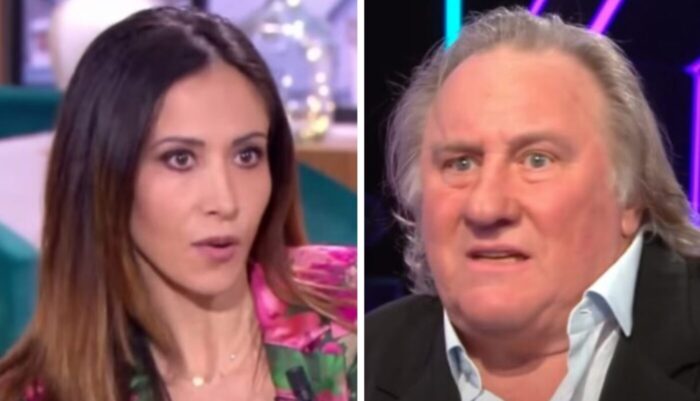 Fabienne Carat et Gérard Depardieu