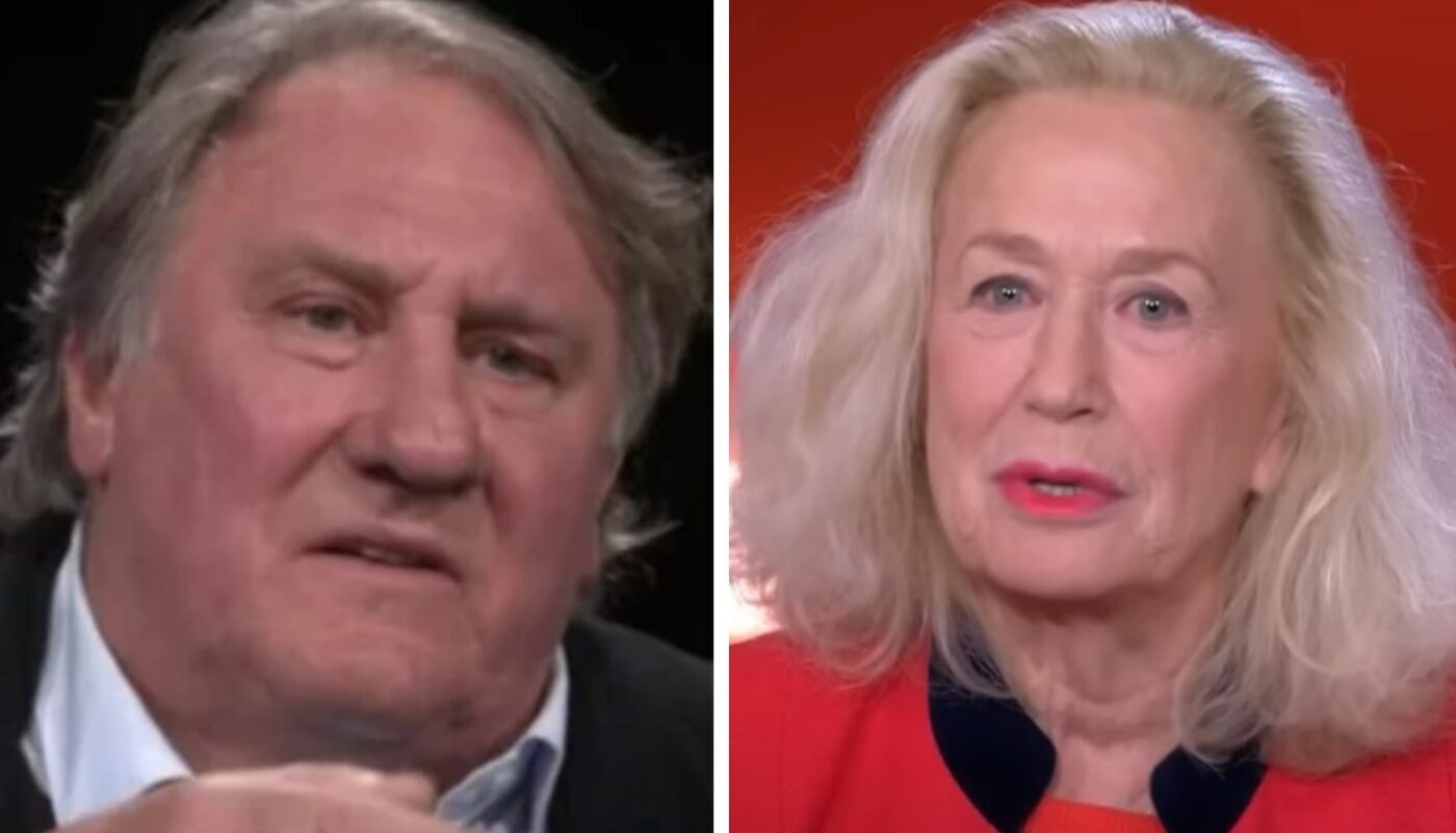 Gérard Depardieu et Brigitte Fossey