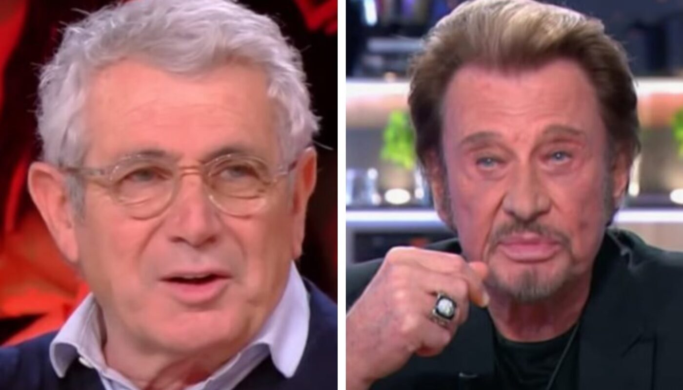 Michel Boujenah et Johnny Hallyday