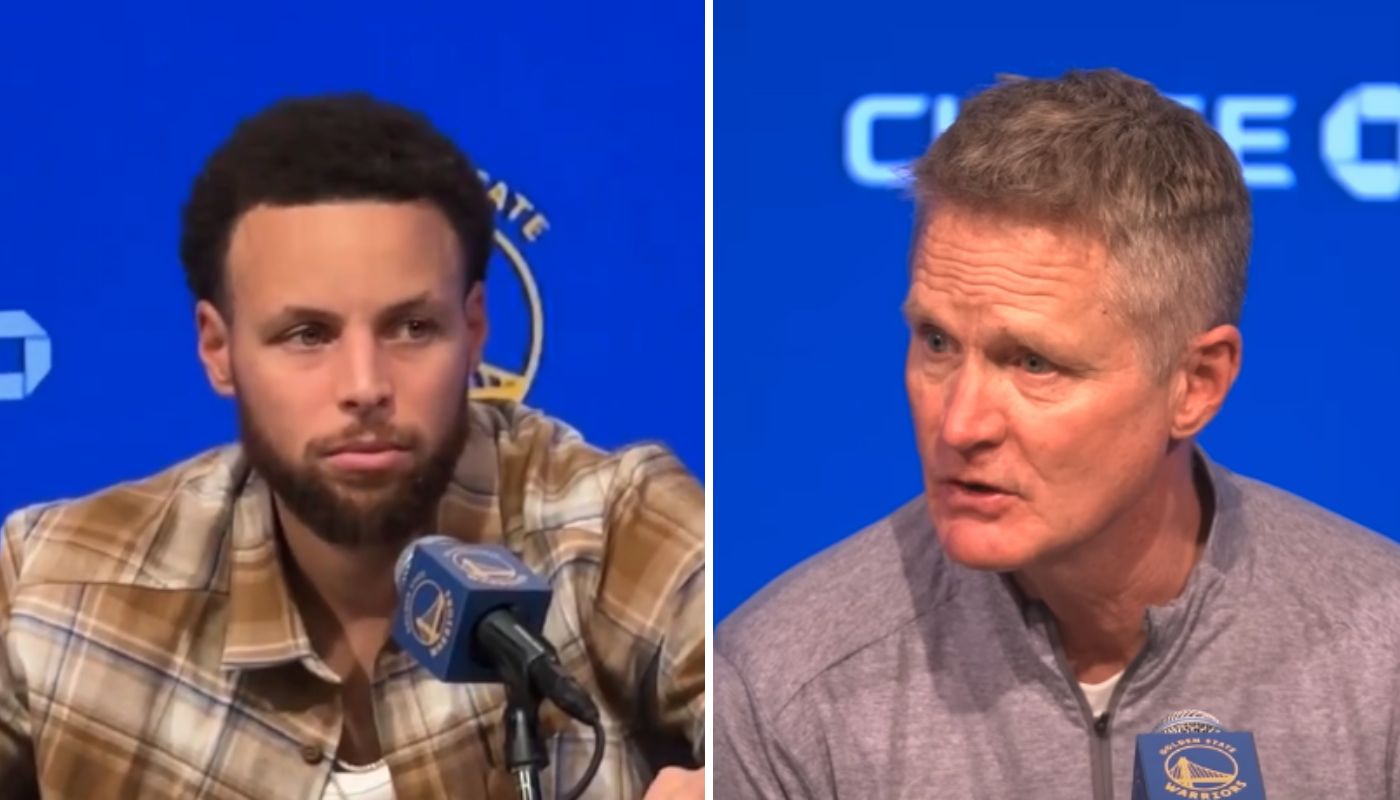 Stephen Curry et Steve Kerr