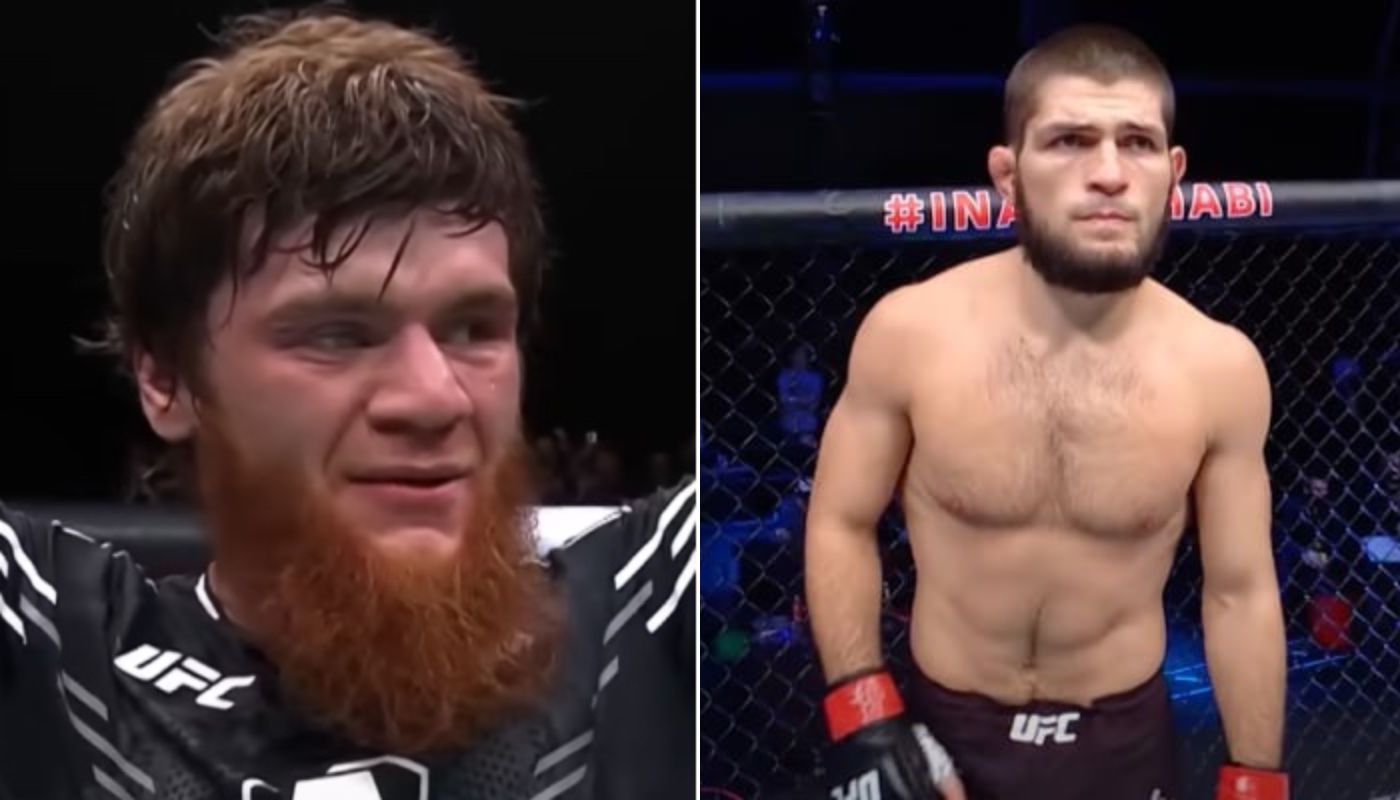 UFC Sharaputdin Magomedov et Khabib Nurmagomedov