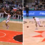 NBA – 1 dribble en 14 mètres : le dunk de Wembanyama qui choque les fans ! (vidéo)