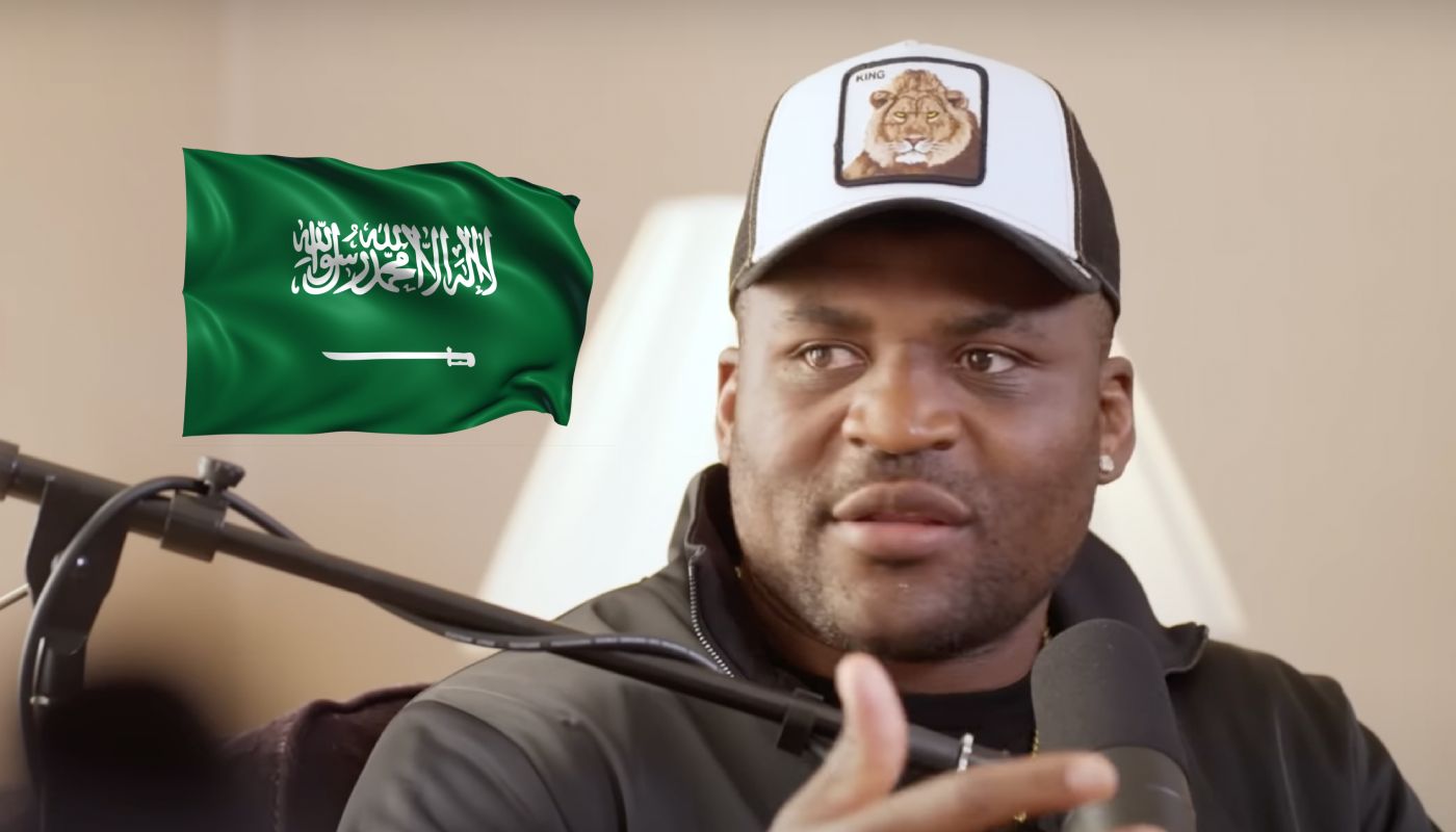 Francis ngannou a une bonne relation avec l'Arabie saoudite