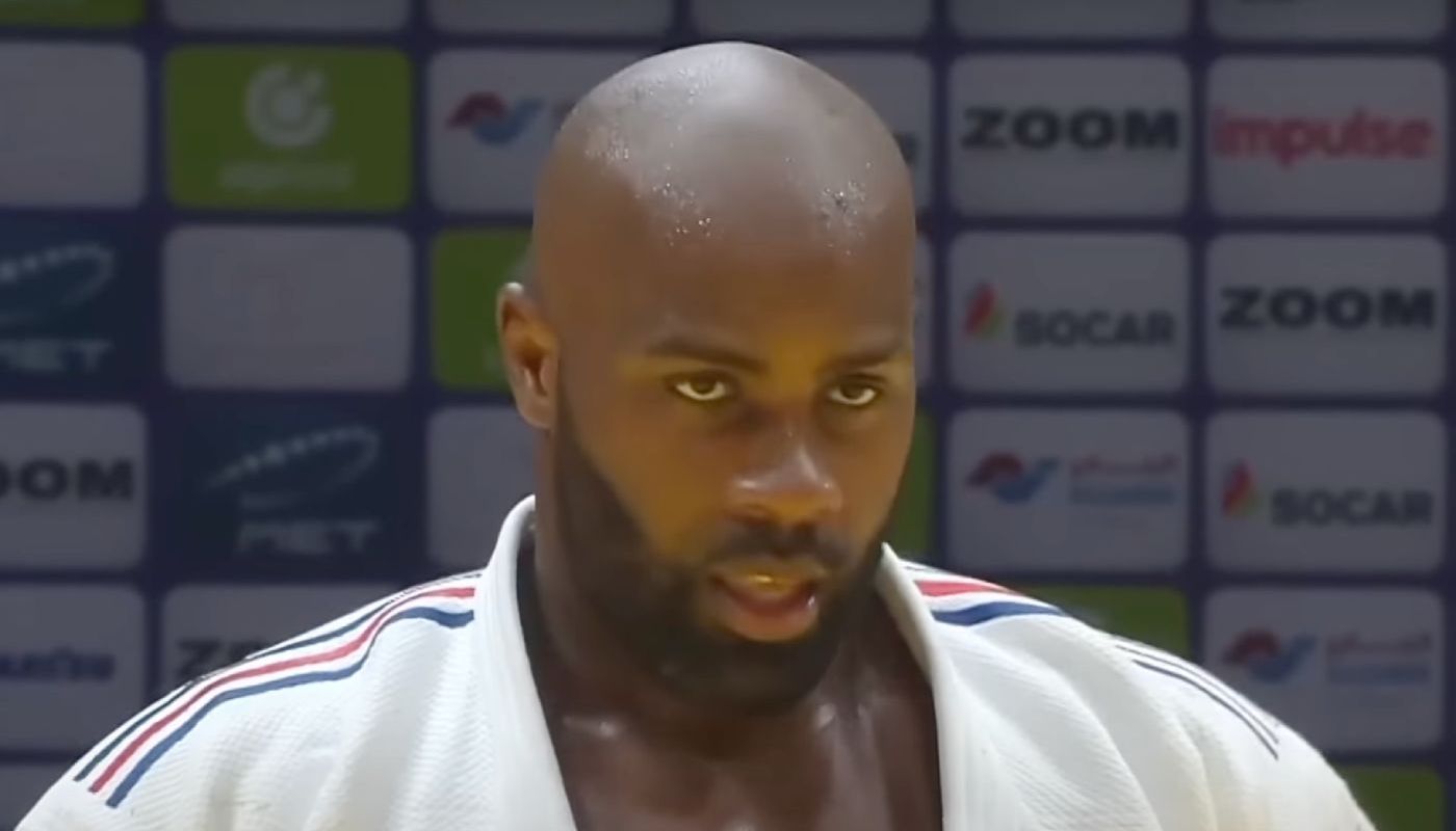 Le judoka français Teddy Riner