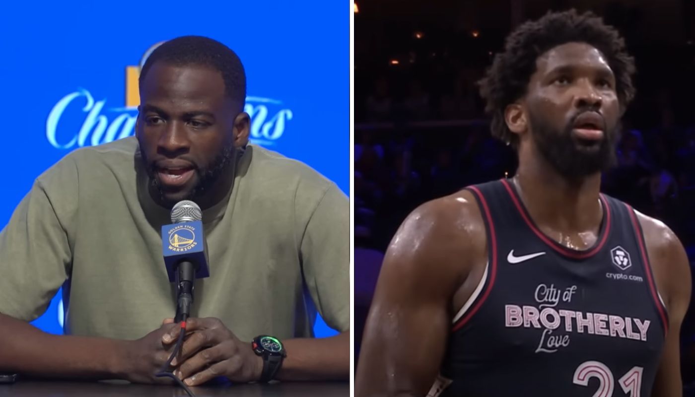 NBA Draymond Green et Joel Embiid