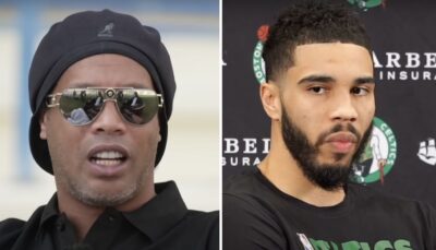 NBA – À 43 ans, l’hommage lunaire de Ronaldinho à… Jayson Tatum !