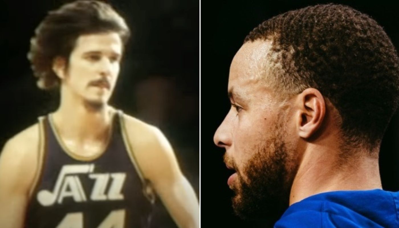 NBA Pete Maravich et Stephen Curry