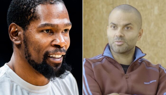 NBA Kevin Durant et Tony Parker