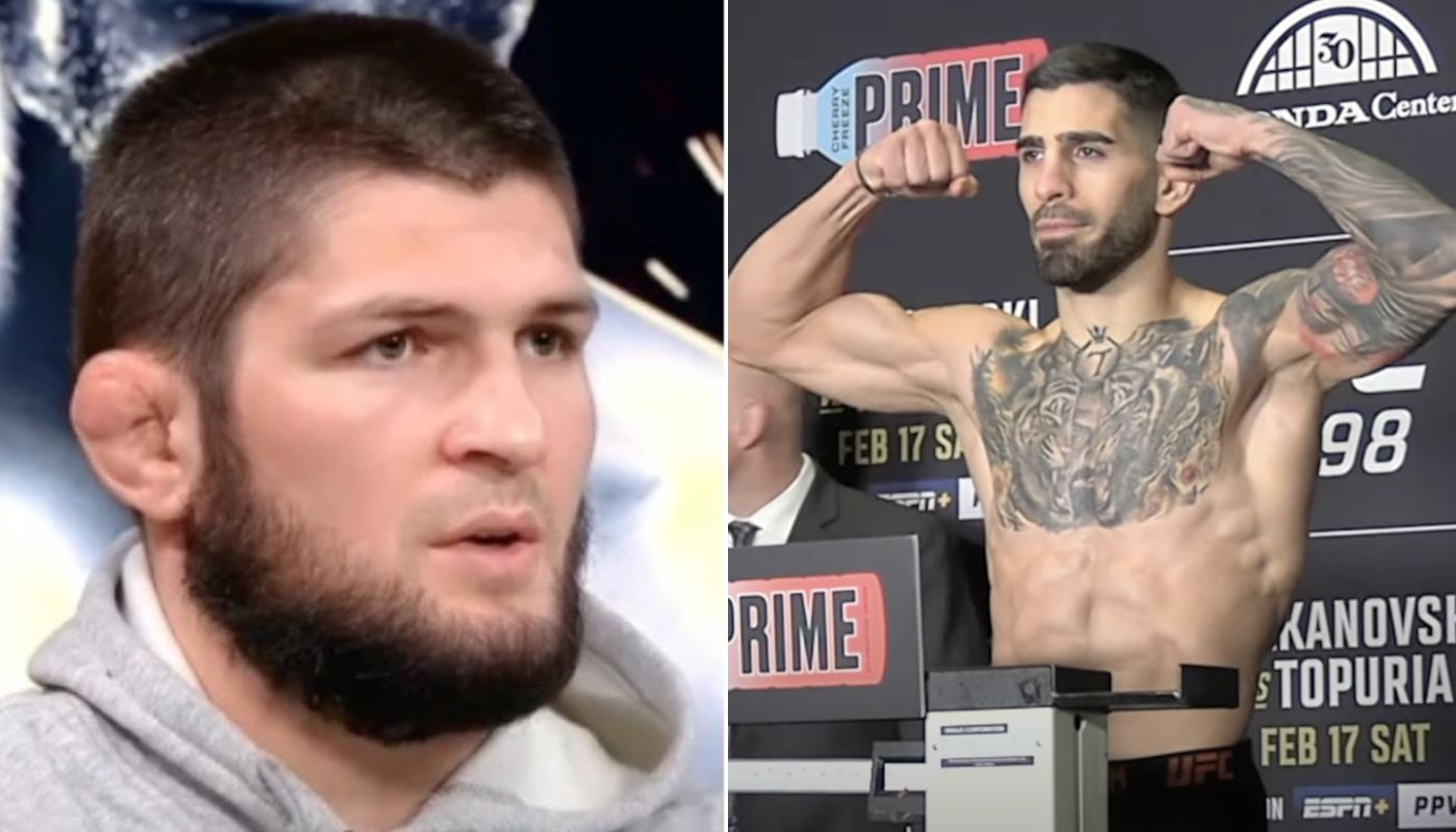 UFC Khabib Nurmagomedov et Ilia Topuria