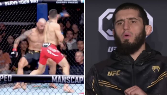 Ilia Topuria a mis KO Alexander Volkanovski. Islam Makhachev a réagi