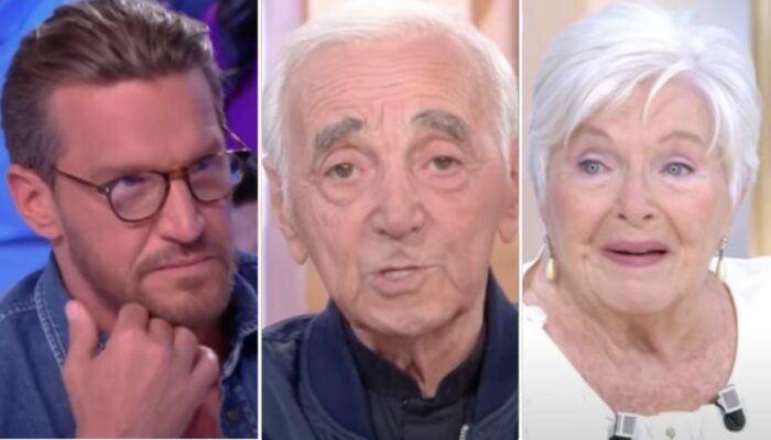 Benjamin Castaldi, Charles Aznavour, Line Renaud