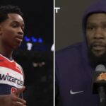 NBA – Après leur match, Kevin Durant parle de Bilal Coulibaly : « Je respecte les joueurs qui…