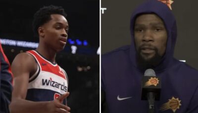 NBA – Après leur match, Kevin Durant parle de Bilal Coulibaly : « Je respecte les joueurs qui…