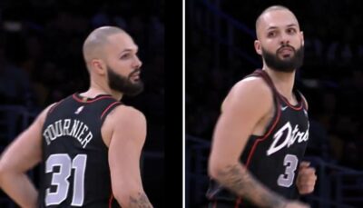 NBA – Pour sa première avec les Pistons, Evan Fournier fait le buzz contre les Lakers !