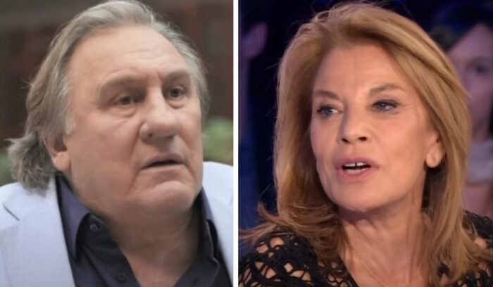 Gérard Depardieu et Nicole Calfan