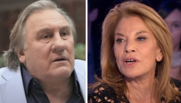 Gérard Depardieu et Nicole Calfan