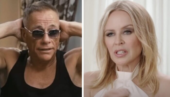 Jean-Claude Van Damme et Kylie Minogue