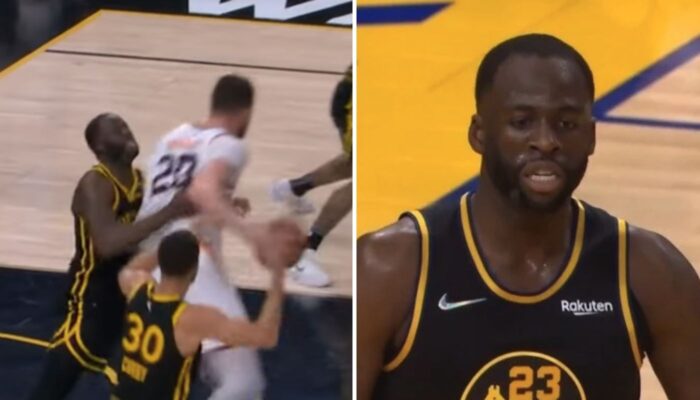 Jusuf Nurkic contre Draymond Green