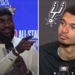NBA – LeBron James’ honest opinion on Wemby’s China trip: “No one can criticize better than me”