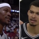 NBA – Après la séquence virale entre Wemby et Butler, les fans du Heat s’emportent : « Wow, il le…