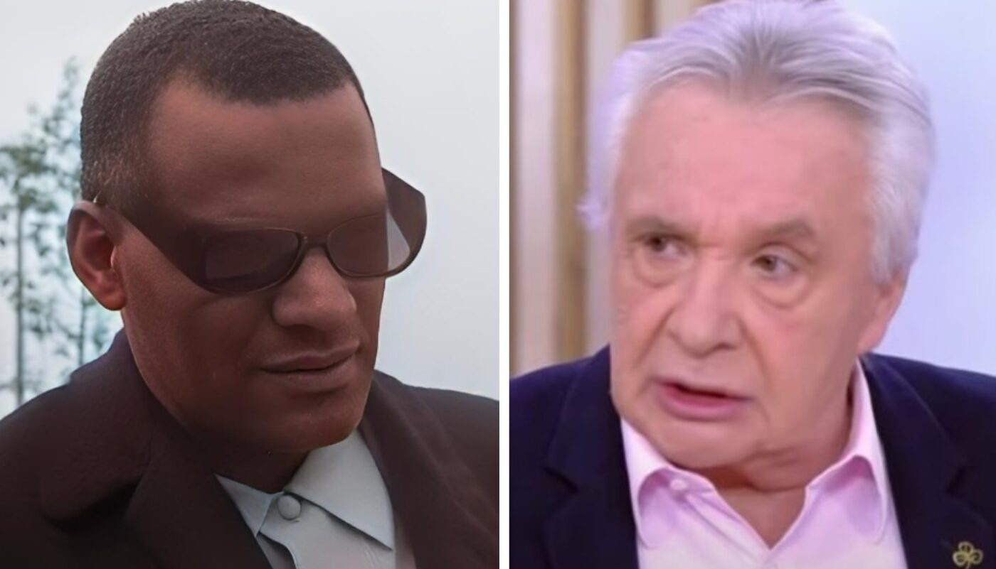 Ray Charles et Michel Sardou