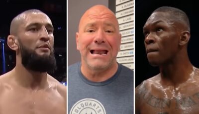 UFC – « Des énormes clowns » : Dana White furax sur le dossier Khamzat et Adesanya !