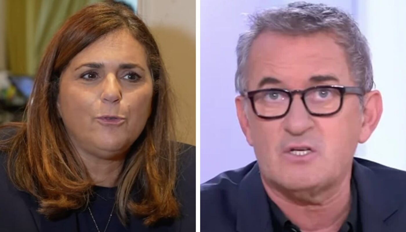 Valérie Benaïm et Christophe Dechavanne