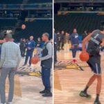 NBA – Le nouveau move viral de Wembanyama qui affole la toile au ASG : « J’arrête de regarder s’il…