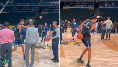 NBA – Le nouveau move viral de Wembanyama qui affole la toile au ASG : « J’arrête de regarder s’il…