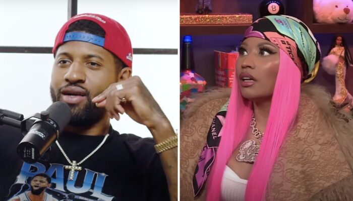 NBA Paul George et Nicki Minaj