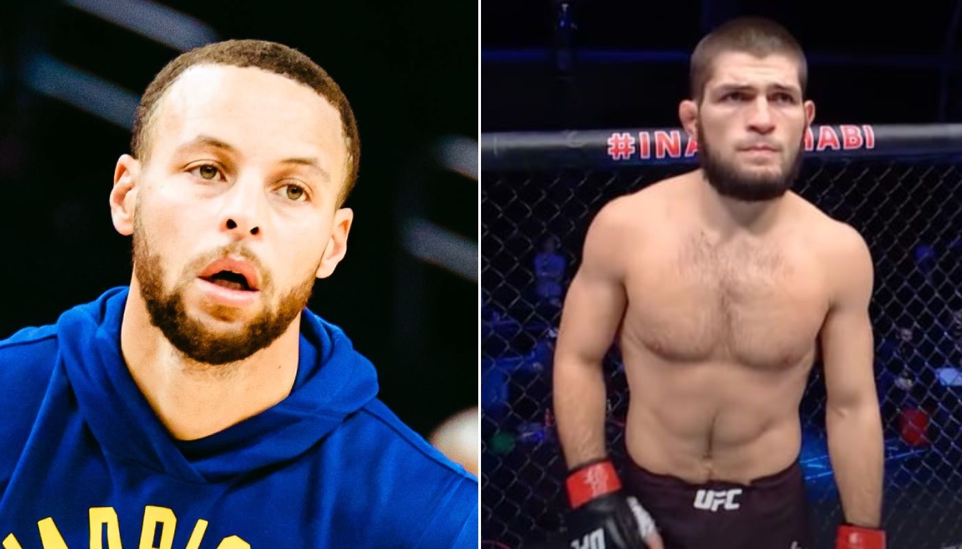 NBA/ UFC Stephen Curry et Khabib Nurmagomedov