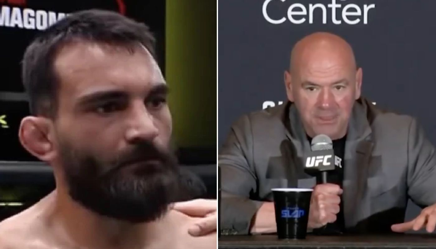 UFC Benoît Saint-Denis et Dana White